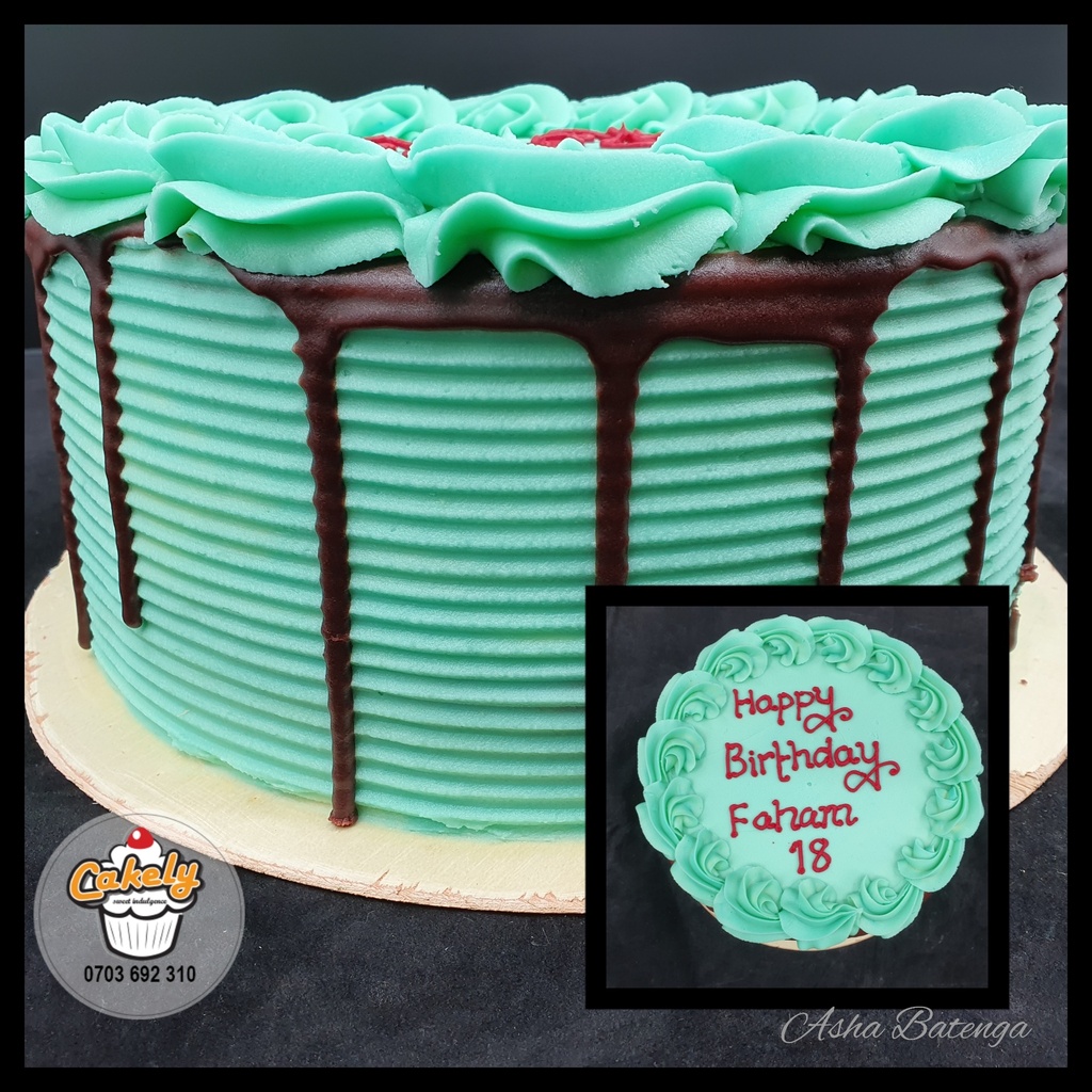 Chocolate Vanilla Mix Cake