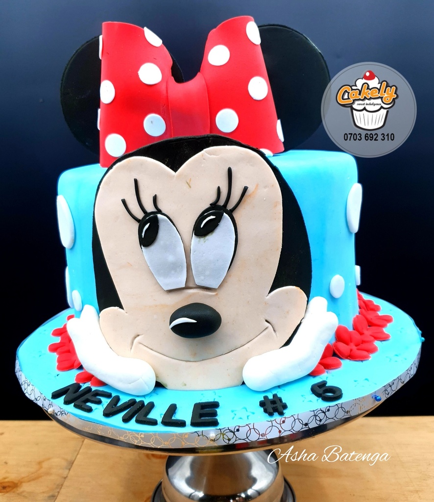 Kids Themed Birthday Cake Single Tier