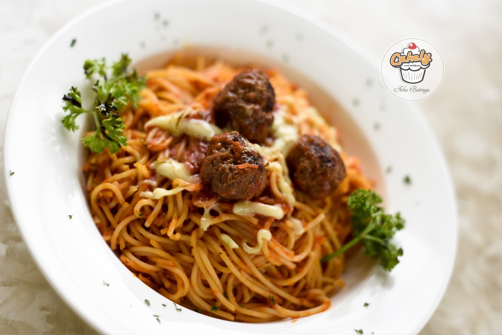 Meatball and Spaghetti Meal