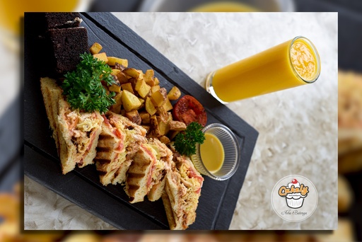 Cakely Breakfast Sandwich