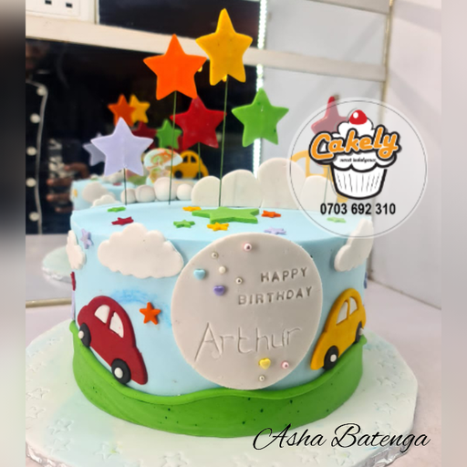 Customized Kids Themed Birthday Cakes (Detailed)