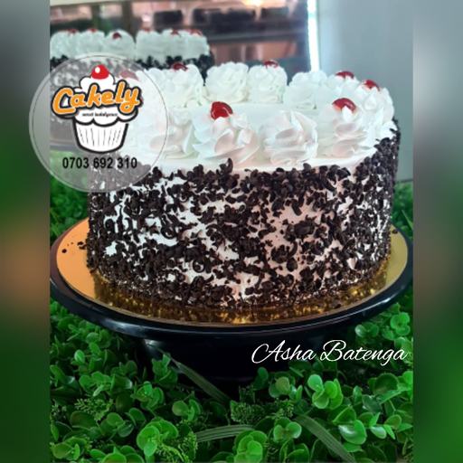 White Forest Cake